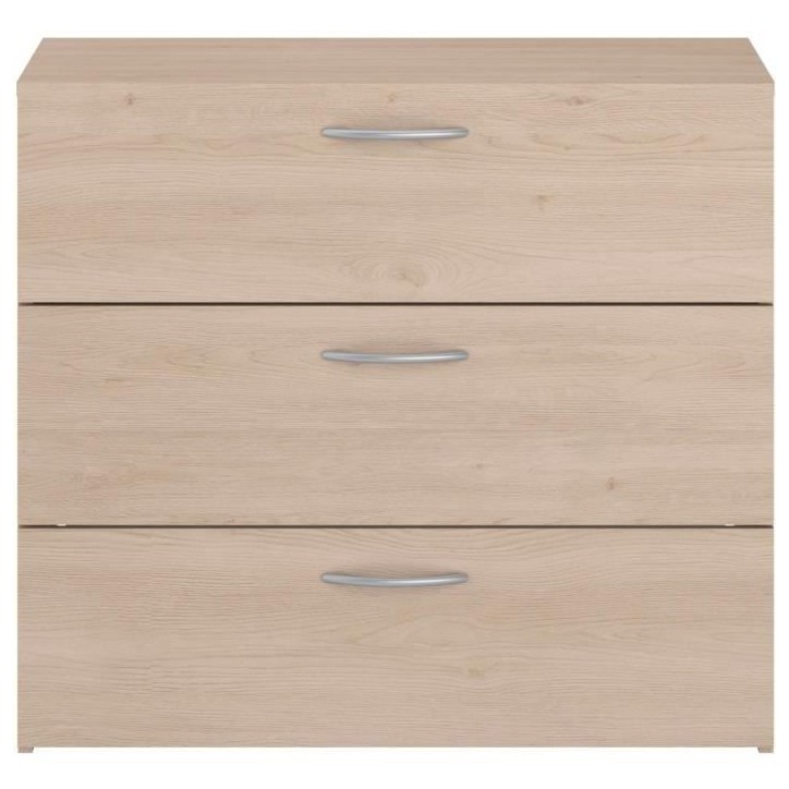 Commode - EASY LIFE - 3 tiroirs - Chene - 78,2 x 69,3 x 40,8 - PARISOT