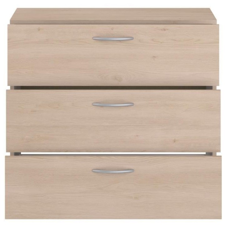 Commode - EASY LIFE - 3 tiroirs - Chene - 78,2 x 69,3 x 40,8 - PARISOT