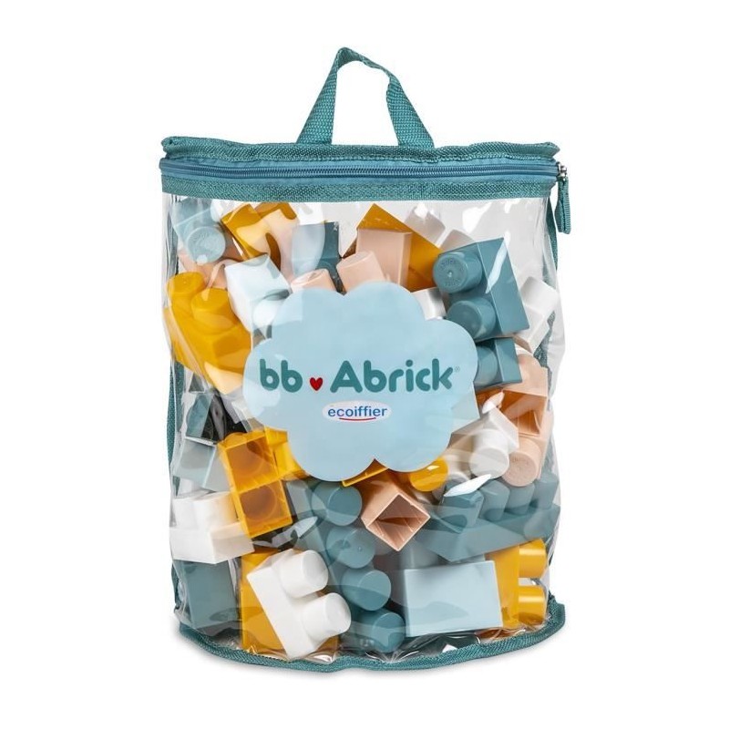 Sac demi-lune - Jeu de construction - ECOIFFIER - BB Abrick - 60 piece Sac demi-lune - Jeu de construction - ECOIFFIER - BB Abrick - 60 piece