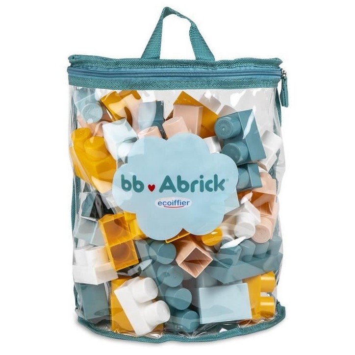 Sac demi-lune - Jeu de construction - ECOIFFIER - BB Abrick - 60 pieces - +12 mois Sac demi-lune - Jeu de construction - ECOIFFIER - BB Abrick - 60 pieces - +12 mois