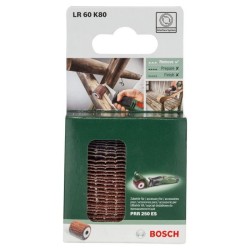 Rouleau a lamelles surface courbe Grain 80 - BOSCH - PRR / TEXORO - Po