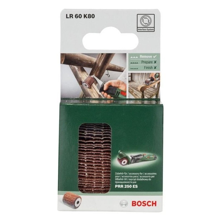 Rouleau a lamelles surface courbe Grain 80 - BOSCH - PRR / TEXORO - Poncer - Bois, Métal et Matiere synthétique Rouleau a lamelles surface courbe Grain 80 - BOSCH - PRR / TEXORO - Poncer - Bois, Métal et Matiere synthétique