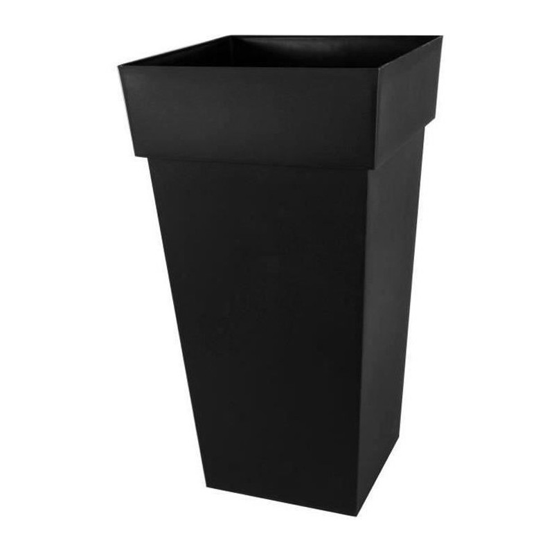 Pot de fleurs Carré XXL 43 cm - EDA - Toscane - 98 L - 43,3 x 43,3 x
