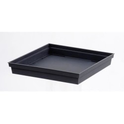 Pot de fleurs Carré XXL 43 cm - EDA - Toscane - 98 L - 43,3 x 43,3 x
