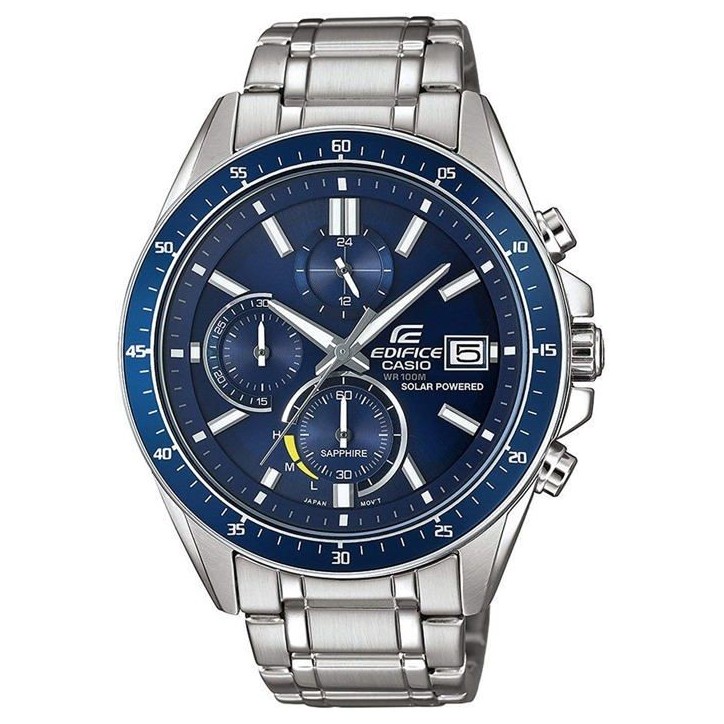 Montre en acier inoxydable EDIFICE - CASIO - Gris - Quartz - Verre saphir