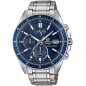 Montre en acier inoxydable EDIFICE - CASIO - Gris - Quartz - Verre saphir