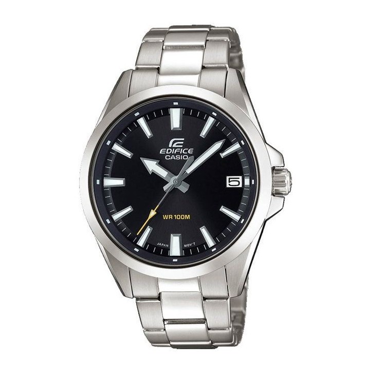 Montre en acier inoxydable EDIFICE CASIO - Gris - Quartz - Verre minéral - Analogique Montre en acier inoxydable EDIFICE CASIO - Gris - Quartz - Verre minéral - Analogique