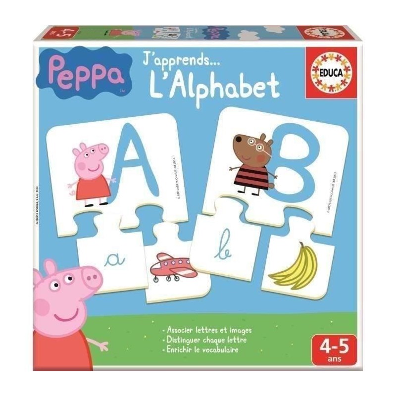 PEPPA PIG Abc - Jeu éducatif PEPPA PIG Abc - Jeu éducatif