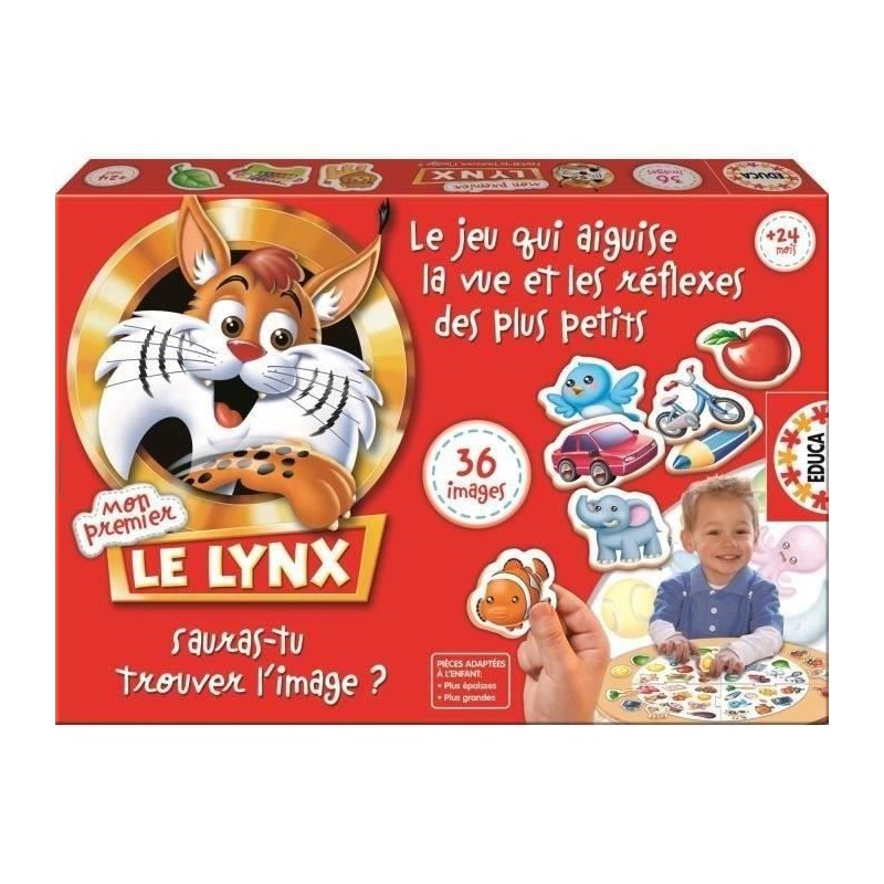 Jeu de compétition Le Lynx pour enfants de 24 mois - EDUCA - Mon Prem