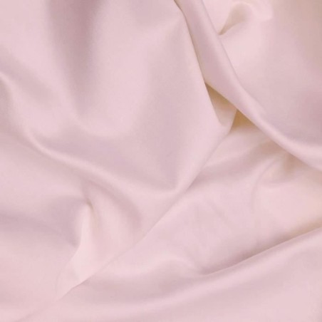 Parure de lit - 1 housse de couette 220 x 240 cm + 2 taies d'oreiller 60 x 60 cm - Satiné 100% coton - Rose