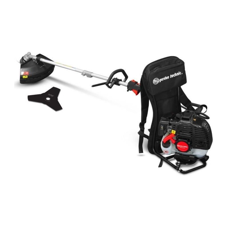 Débroussailleuse dorsale - ELEM GARDEN - DCBT52DO-22 - 52 CC