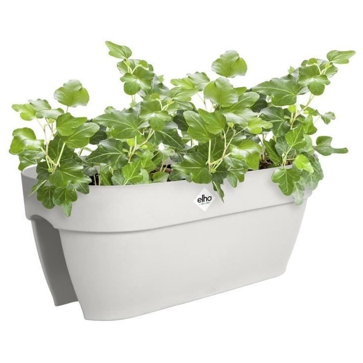 ELHO Balconniere Vibia Campana Flower Bridge 60 - Blanc - L 26 x W 59 x H 22 cm - Balcon/Extérieur - 100% recyclé ELHO Balconniere Vibia Campana Flower Bridge 60 - Blanc - L 26 x W 59 x H 22 cm - Balcon/Extérieur - 100% recyclé
