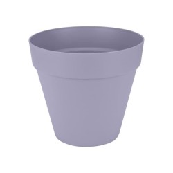 ELHO Pot de fleurs Loft Urban Rond avec roues - Violet - Ø 48.5 x H 4