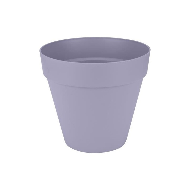 ELHO Pot de fleurs Loft Urban Rond avec roues - Violet - Ø 48.5 x H 4