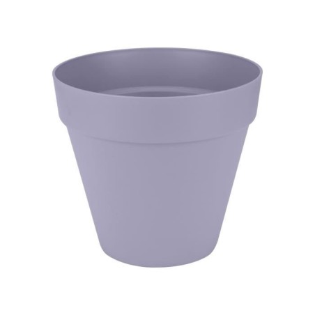 ELHO Pot de fleurs Loft Urban Rond avec roues - Violet - Ø 48.5 x H 4
