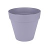ELHO Pot de fleurs Loft Urban Rond avec roues - Violet - Ø 48.5 x H 4