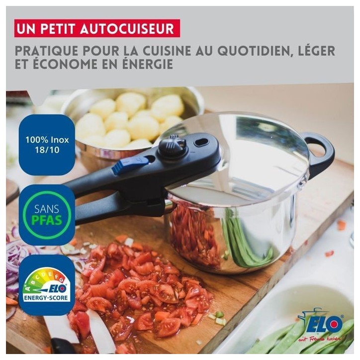 Autocuiseur - FACKELMANN - Elo Praktika - 18 cm - 2,7 litres