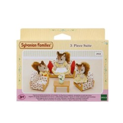 Ensemble Canapé, 2 Fauteuils et Table Basse Sylvanian Families - Le V