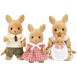 SYLVANIAN FAMILIES - Famille Kangourou - 5272 - Composée de 4 personn