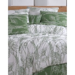 Parure de lit - 1 housse de couette 220 x 240 cm + 2 taies d'oreiller