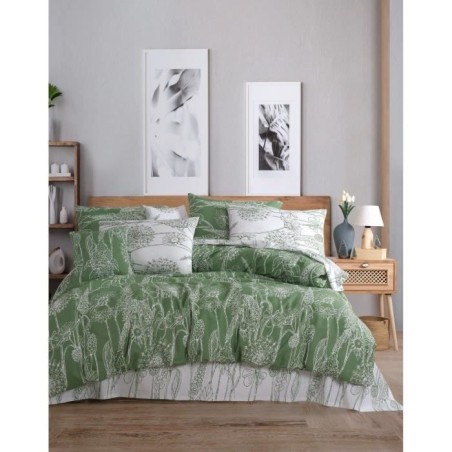 Parure de lit - 1 housse de couette 220 x 240 cm + 2 taies d'oreiller
