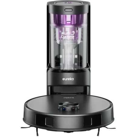 EUREKA E20 Plus - Aspirateur Robot avec Station de Vidange Automatique - 8000 Pa - Anti Enchevetrement - Évitement d'Obstacles