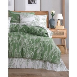 Parure de lit - 1 housse de couette 220 x 240 cm + 2 taies d'oreiller