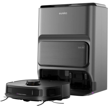 EUREKA J12 Ultra - Robot Aspirateur Laveur avec Station Automatique de