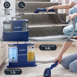 EUREKA NEY100 - Nettoyeur Canapé Tissu - 12500Pa - Aspirateur Nettoye