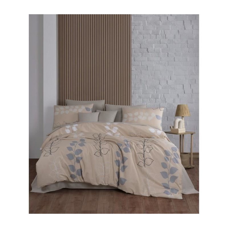 Parure de lit - 1 housse de couette 220 x 240 cm + 2 taies d'oreiller Parure de lit - 1 housse de couette 220 x 240 cm + 2 taies d'oreiller