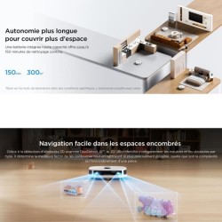 EUREKA J12 Ultra - Robot Aspirateur Laveur avec Station Automatique de