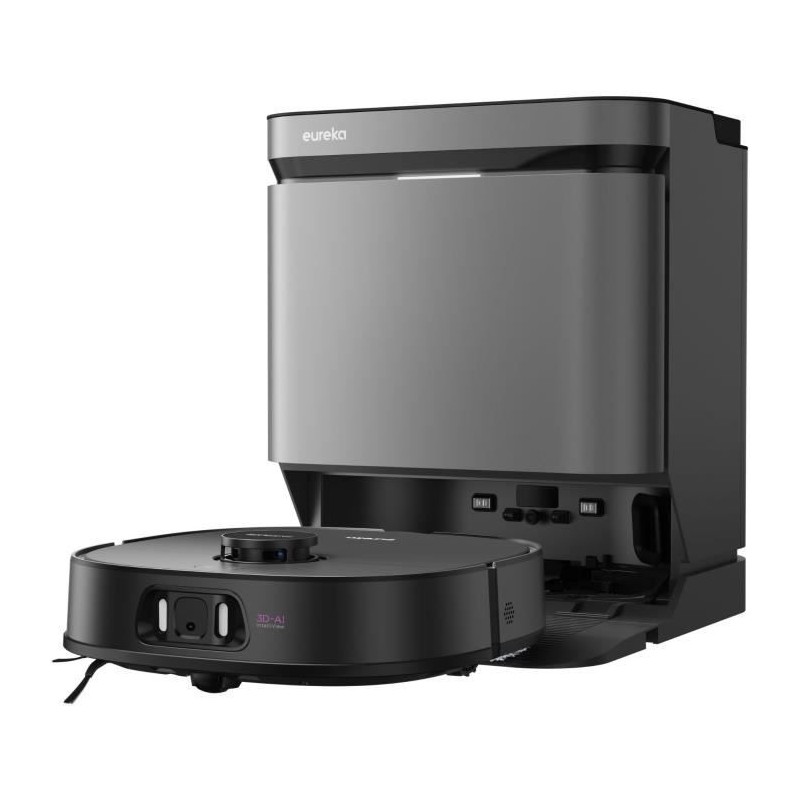 EUREKA J15 Pro Ultra - Robot Aspirateur Laveur avec Base Autonettoyant