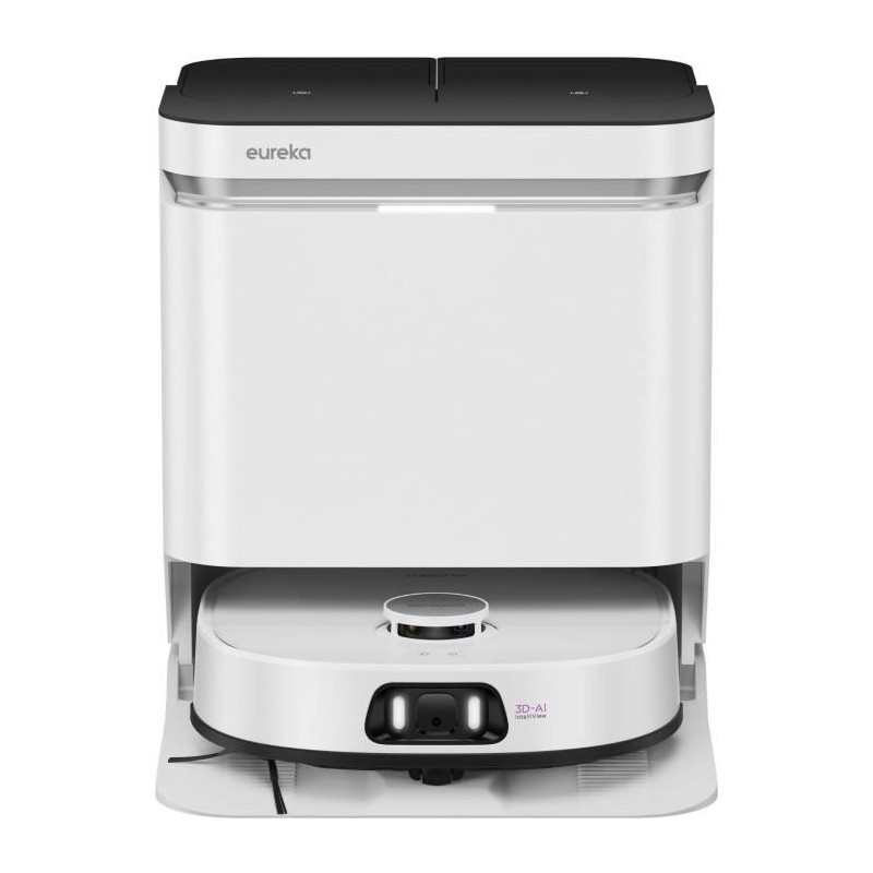 EUREKA J15 Pro Ultra - Robot Aspirateur Laveur - 16 200 Pa - Eau chaud