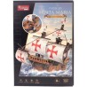 Puzzle 3D - Bateau Santa Maria - Jeu de construction - EXPLORA - 204 p Puzzle 3D - Bateau Santa Maria - Jeu de construction - EXPLORA - 204 p