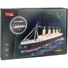 Puzzle 3D lumineux - Bateau Titanic - Jeu de construction - EXPLORA - Puzzle 3D lumineux - Bateau Titanic - Jeu de construction - EXPLORA -