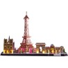 Puzzle 3D lumineux - Monuments De Paris - Jeu de construction - EXPLOR