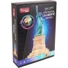 Puzzle 3D lumineux - Statue De La Liberté - Jeu de construction - EXP