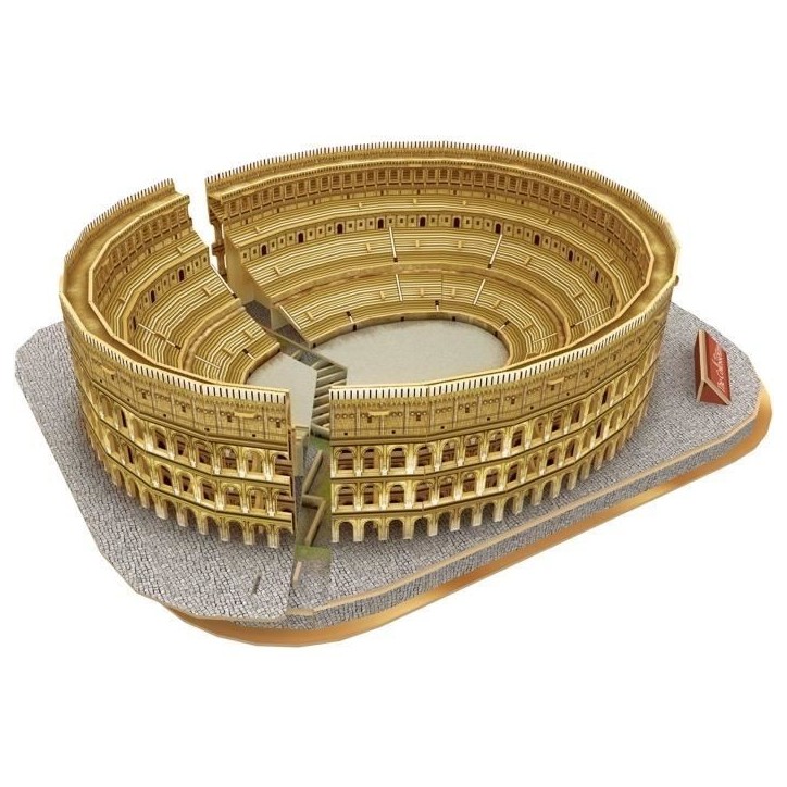 Puzzle 3D lumineux - Colisée - Jeu de construction - EXPLORA - 131 pieces - Des 8 ans