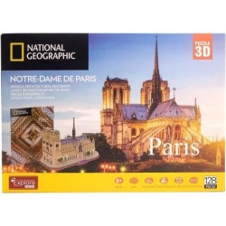Puzzle 3D - Notre Dame De Paris - Jeu de construction - EXPLORA - 128