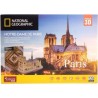 Puzzle 3D - Notre Dame De Paris - Jeu de construction - EXPLORA - 128