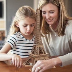 Puzzle 3D - Tour Eiffel - Jeu de construction - EXPLORA - 80 pieces -