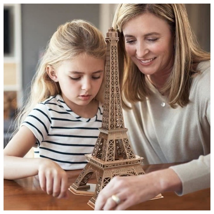 Puzzle 3D - Tour Eiffel - Jeu de construction - EXPLORA - 80 pieces - Des 8 ans Puzzle 3D - Tour Eiffel - Jeu de construction - EXPLORA - 80 pieces - Des 8 ans