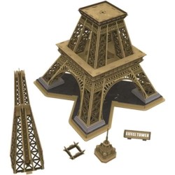Puzzle 3D - Tour Eiffel - Jeu de construction - EXPLORA - 80 pieces -