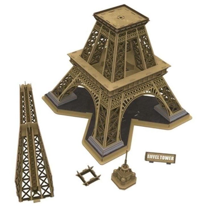 Puzzle 3D - Tour Eiffel - Jeu de construction - EXPLORA - 80 pieces - Des 8 ans Puzzle 3D - Tour Eiffel - Jeu de construction - EXPLORA - 80 pieces - Des 8 ans