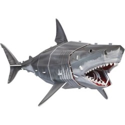 Puzzle 3D - Grand Requin Blanc - Jeu de construction - EXPLORA - 72 pi