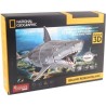 Puzzle 3D - Grand Requin Blanc - Jeu de construction - EXPLORA - 72 pi Puzzle 3D - Grand Requin Blanc - Jeu de construction - EXPLORA - 72 pi