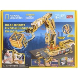 Maquette 3D NATIONAL GEOGRAPHIC - EXPLORA - Engin de Chantier Pince Hy