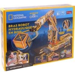Maquette 3D NATIONAL GEOGRAPHIC - EXPLORA - Engin de Chantier Pince Hy