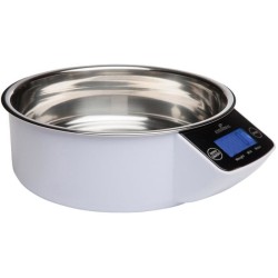 Gamelle - KERBL - EYENIMAL Pet Bowl - Balance intégrée - 1 l - Blanc