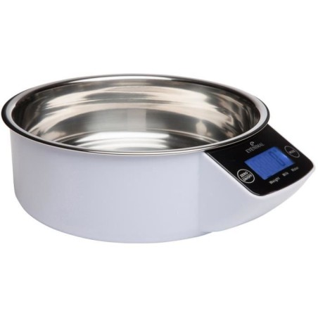 Gamelle - KERBL - EYENIMAL Pet Bowl - Balance intégrée - 1 l - Blanc